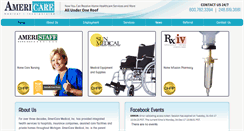 Desktop Screenshot of americaremedical.com